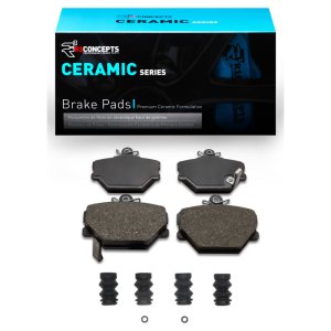 Smart Fortwo Brake Pads - Front - R1 Concepts - Ceramic - `05-`16